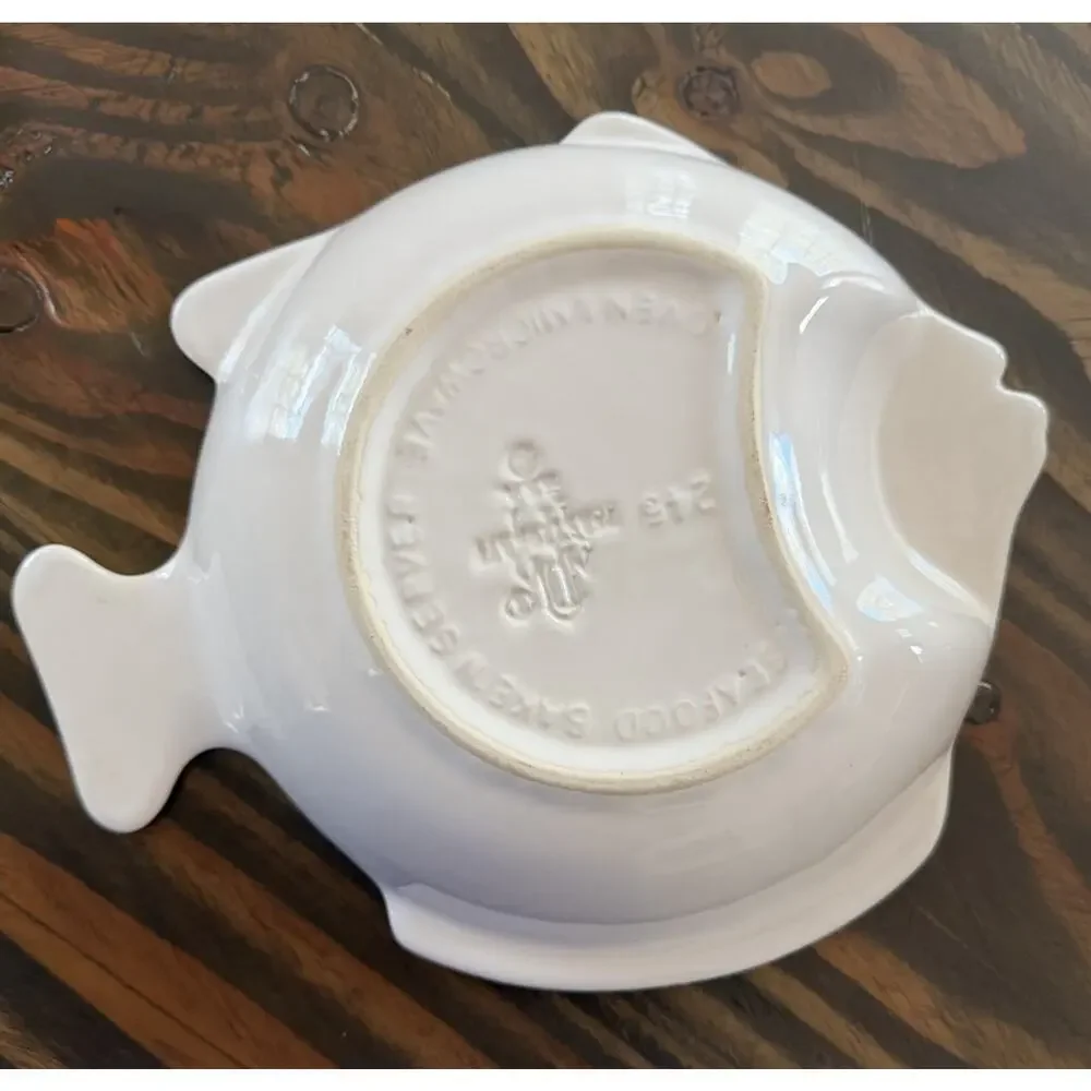 VINTAGE Pfaltzgraff Heritage Stoneware Fish Seafood Bake'n Server USA 3536-50